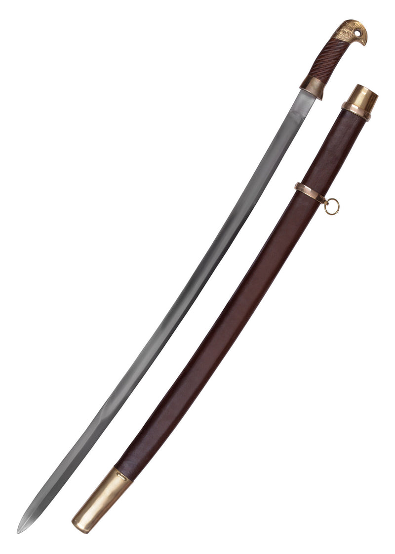 Russian shashka saber, semi-sharp