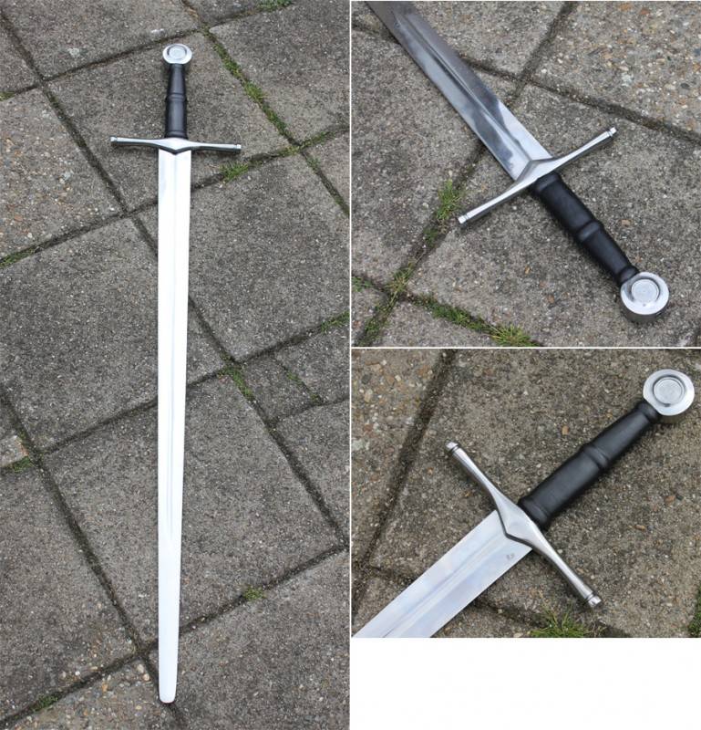Bastard sword Ruaidrí, blunt (battle-ready)