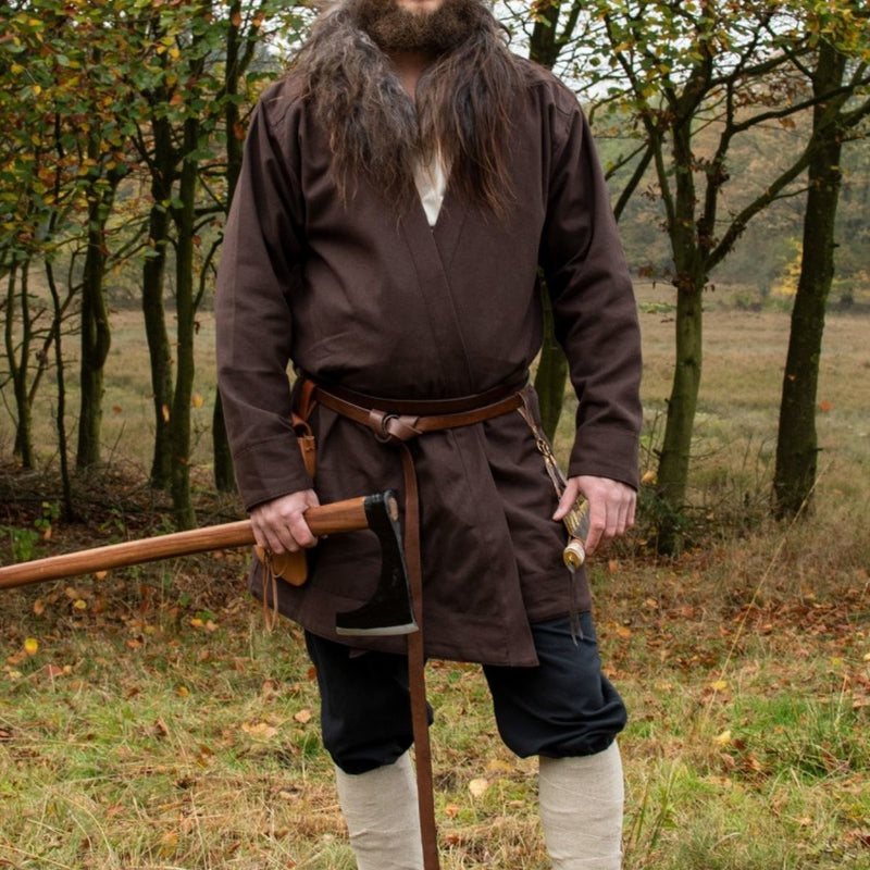 Vroegmiddeleeuwse kaftan Njord, bruin