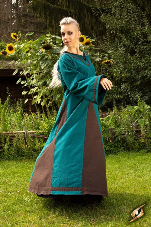 Vikingjurk Astrid, azuur-bruin
