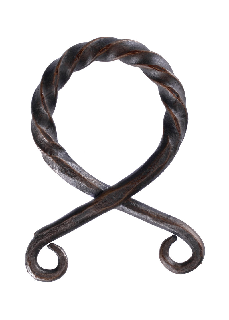 Trolkruis, tordu, S, fer 