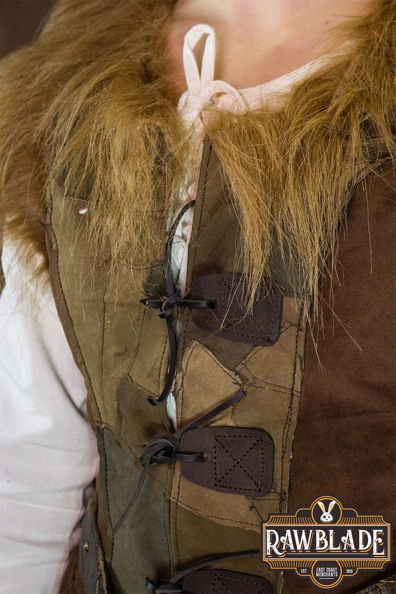 Falcon Lederwams, Damen, braun 