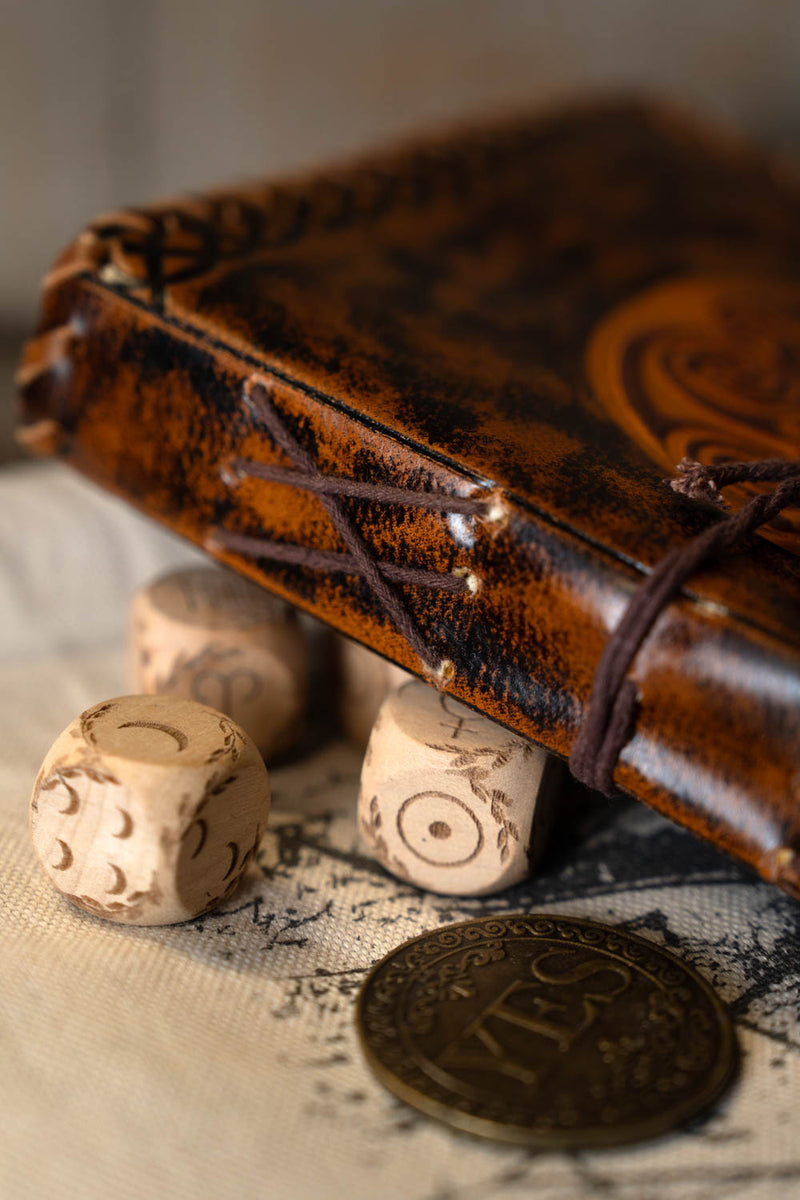 Libro in pelle Spirali Celtiche 