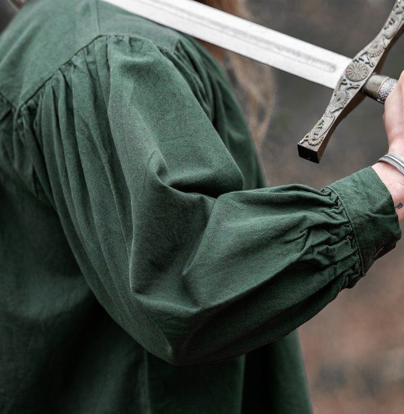 Średniowieczna koszula Georg, zielony