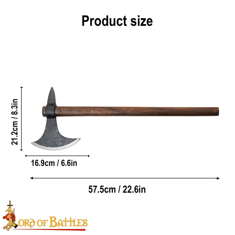 Battle axe Charles, 16th century, semi-sharp