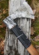 Étui en cuir pour hache, noir 