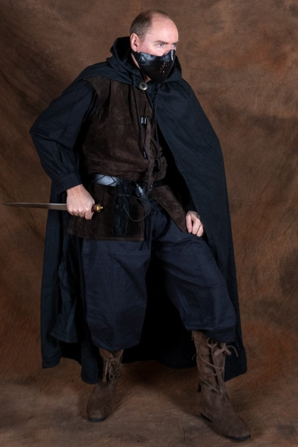 Leren vest Orthello, 16e-17e eeuws, bruin