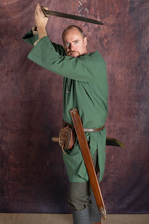 Tuniek met authentieke zoom, groen