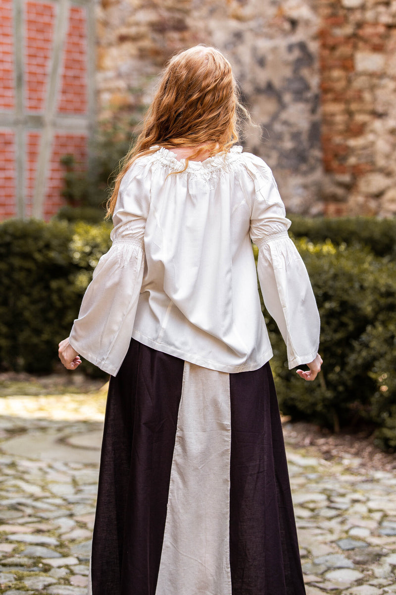 Renaissanceblouse, crème
