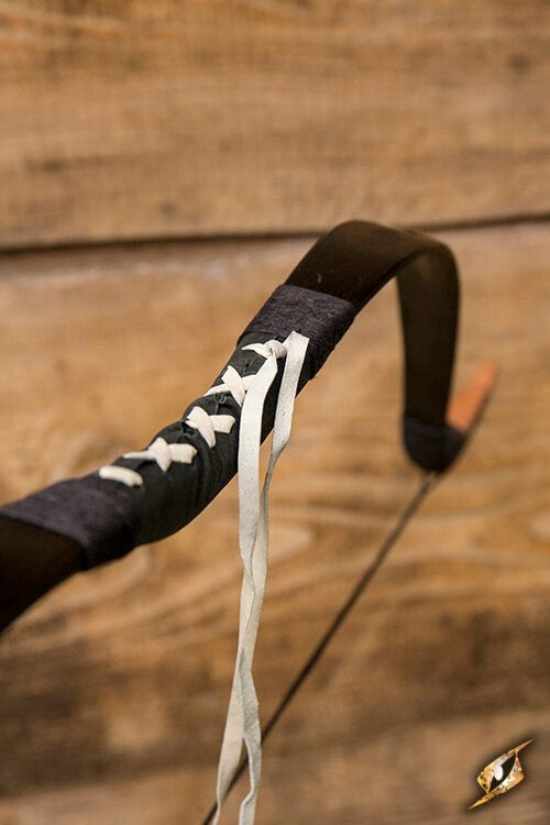 LARP recurve ruiterboog zwart