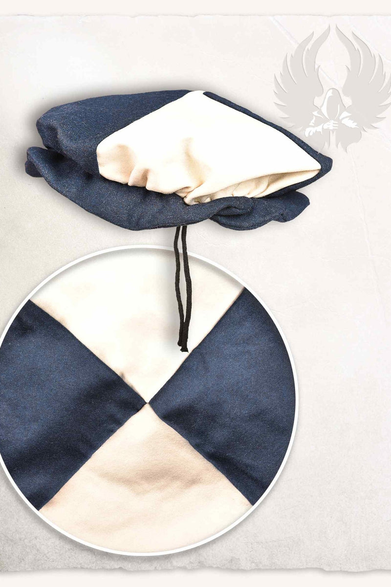 Beret Jorg, cream-blue