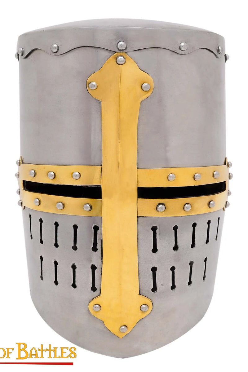 Vroeg 13e eeuwse kruisvaardershelm, 1.6 mm