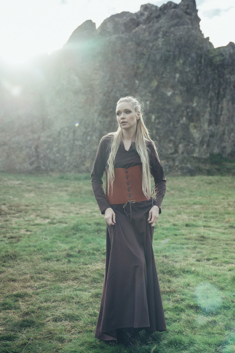 Vikingjurk Lina, donkerbruin