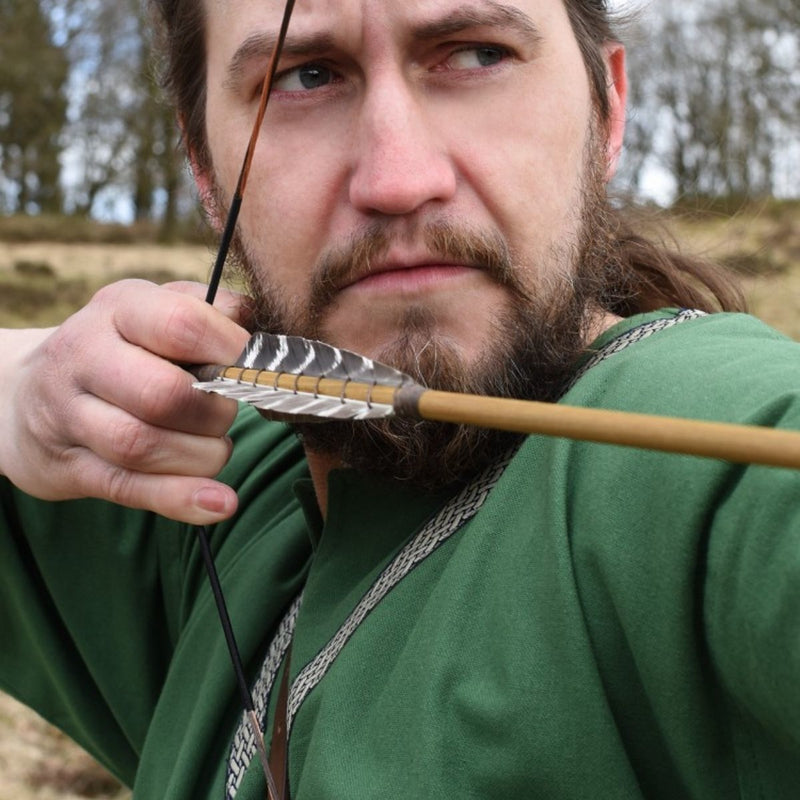 Koszula birkatuniek Knut, krótkie rękawy, zielony 