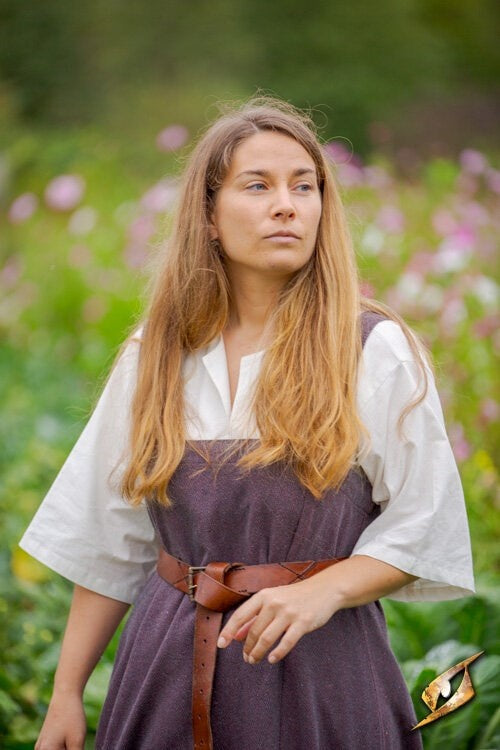 Viking hangeroc Frida vissegraat, bordeauxrood