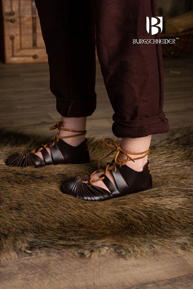 Sandalen Oudheid - middeleeuwen