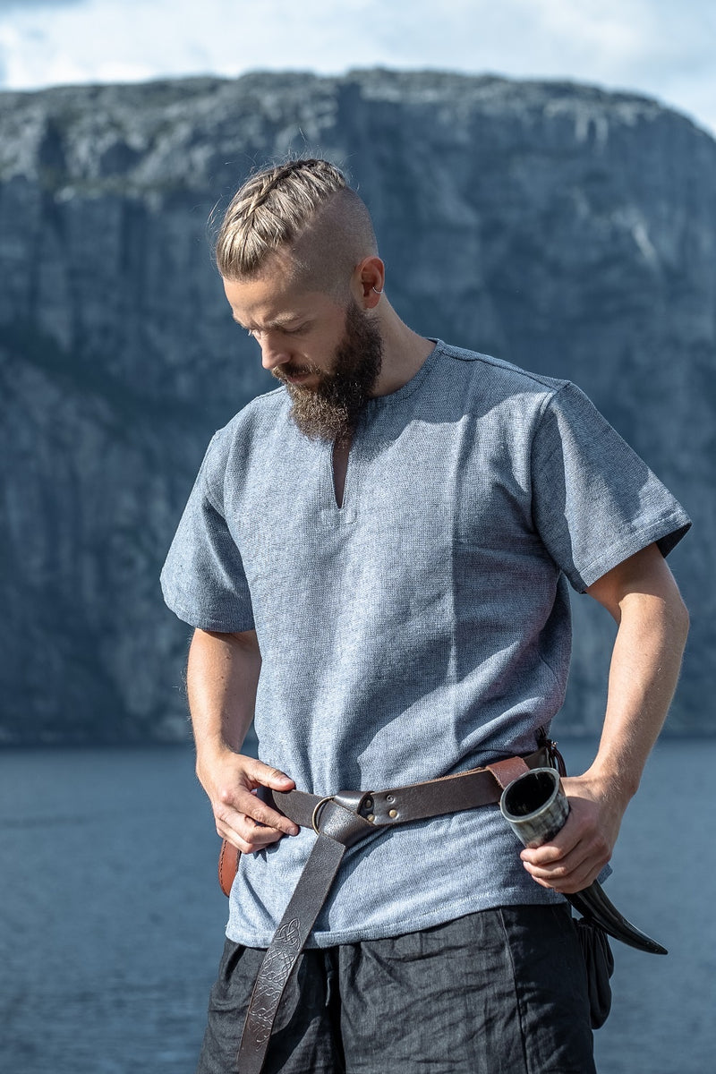 Korte Vikingtuniek Edmund, blauw