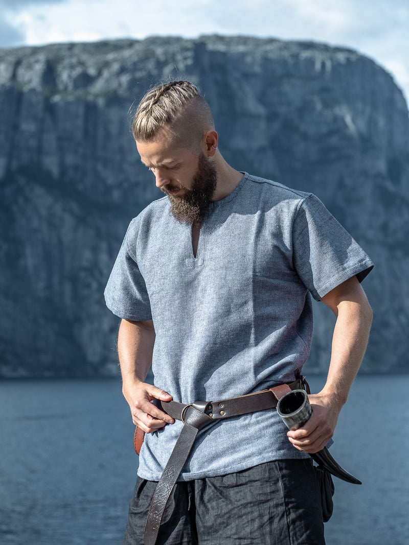 Korte Vikingtuniek Edmund, blauw