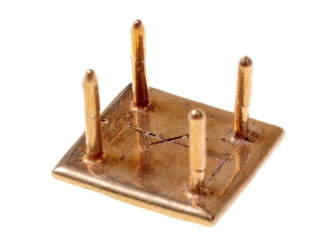 Viking bältesbeslag med knutmönster, Birka 