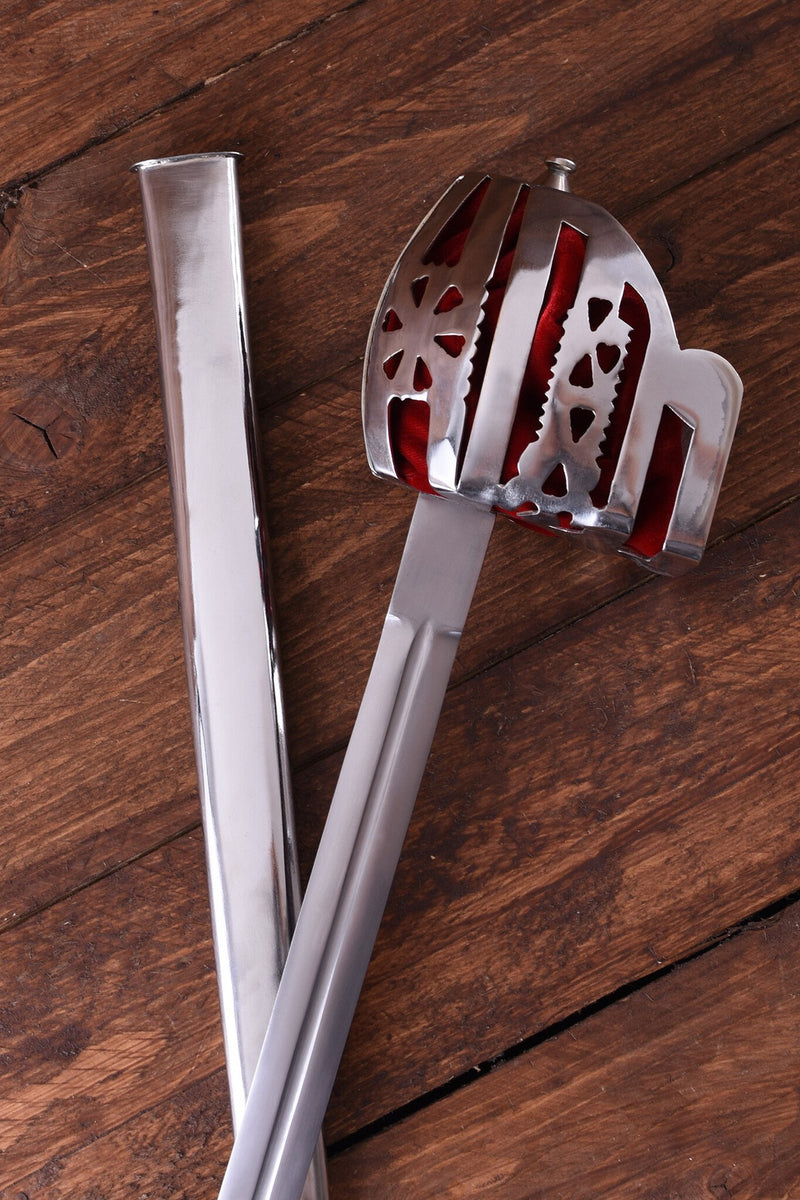 Basket hilted broadsword Culloden, Glasgow basket, semi-scherp