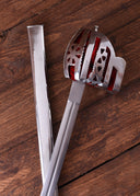 Korgfäste bredsvärd Culloden, Glasgow-korg, halvvass 