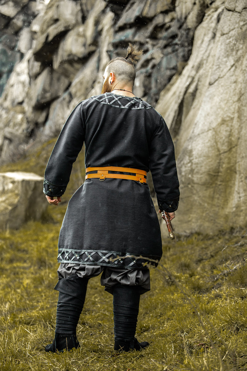 Viking tunika farulfr, sort