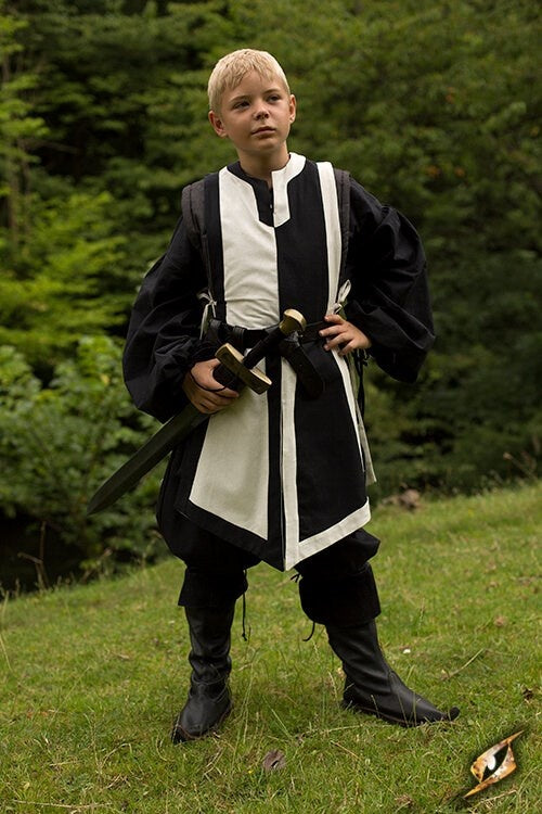 Wapenrok Geoffrey, zwart-wit