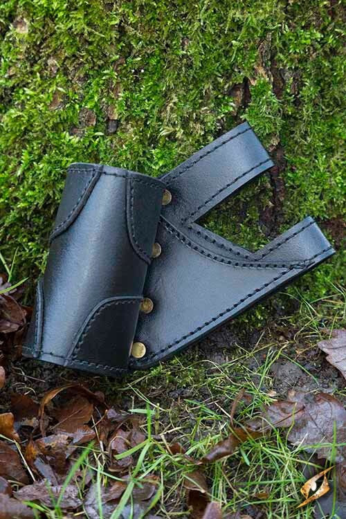 LARP sværdholder King, sort 