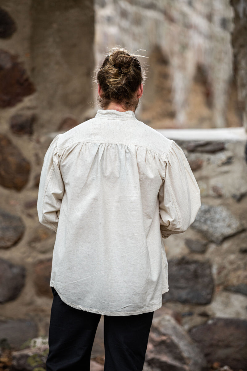 Middeleeuws hemd Bernard, crème