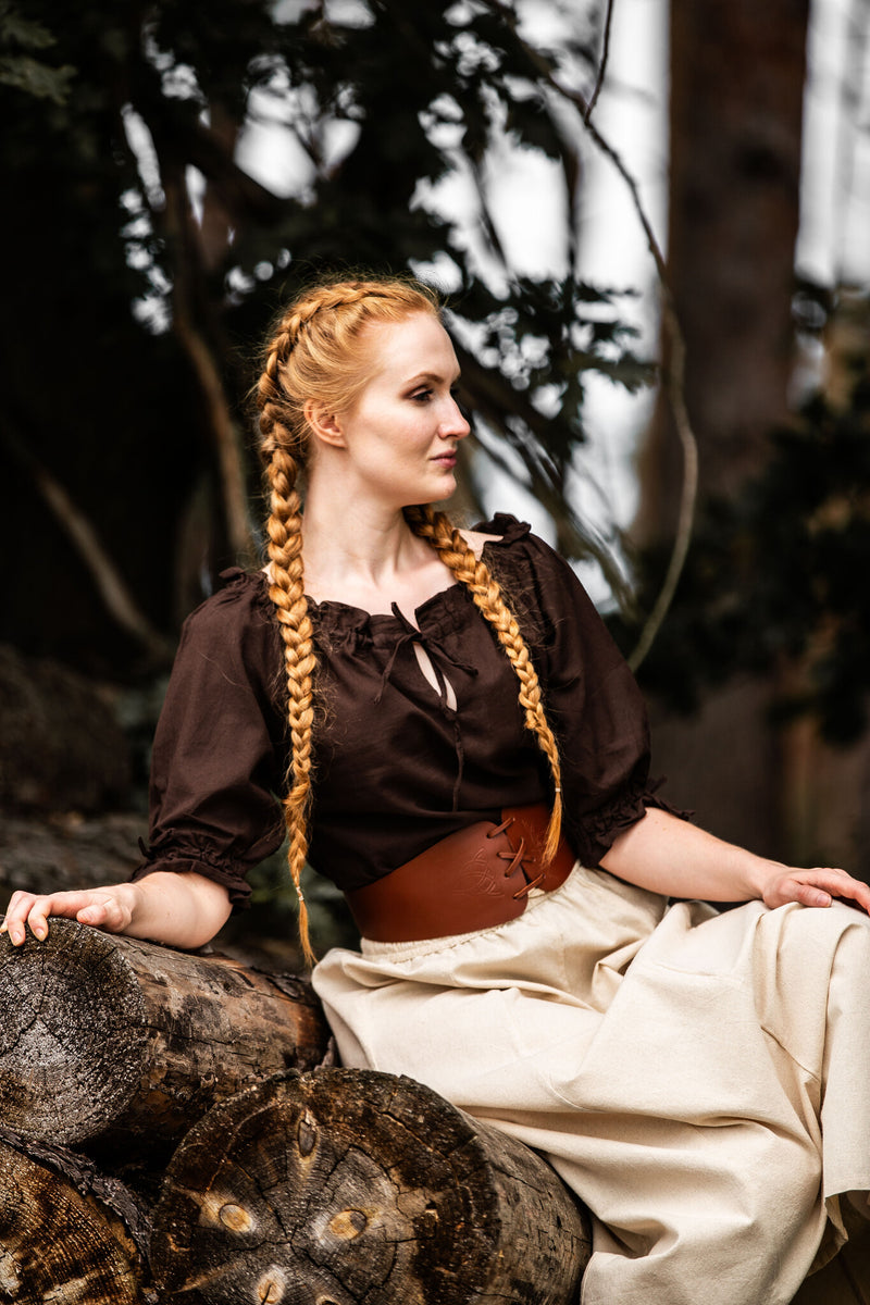 Camicetta Julia, marrone 