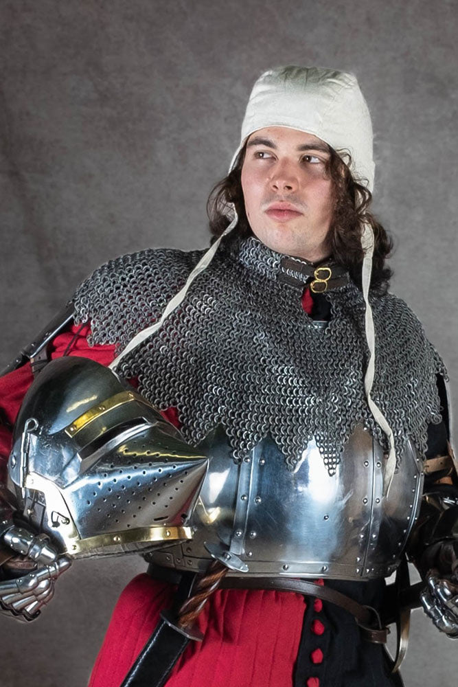 Manto de obispo alpartaz anillas planas remaches redondos, 8 mm 