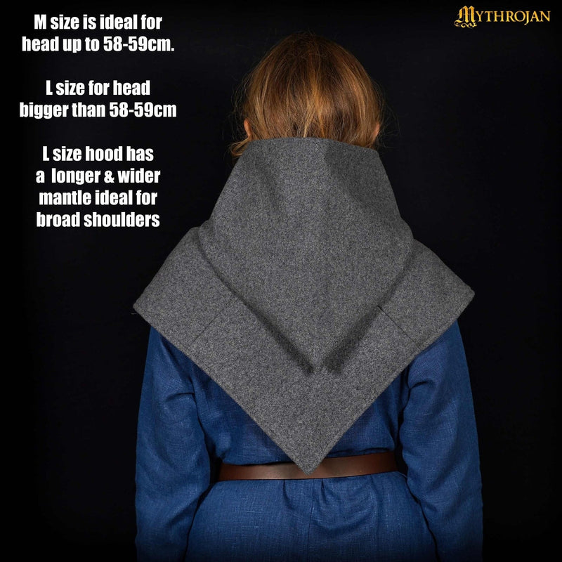 Skjoldehamn vichingo cappuccio, lana & lino 