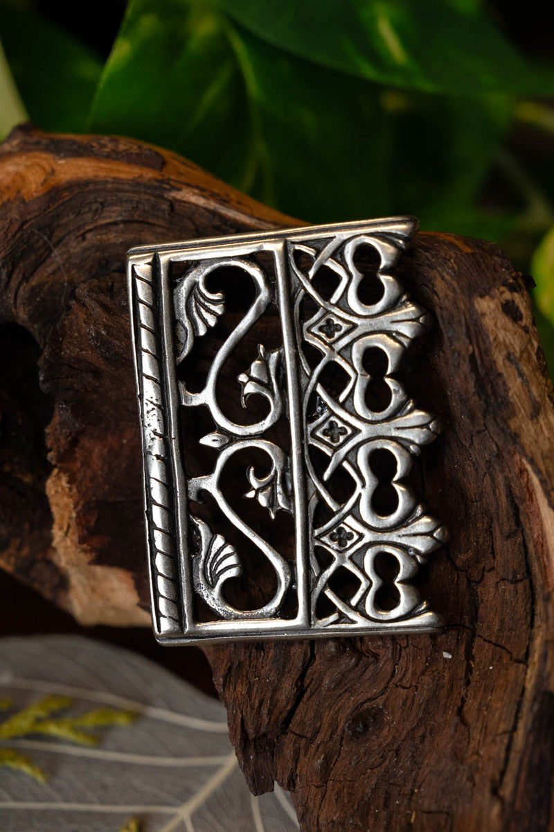 Riembeslag Rogier van der Weyden, verzilverd