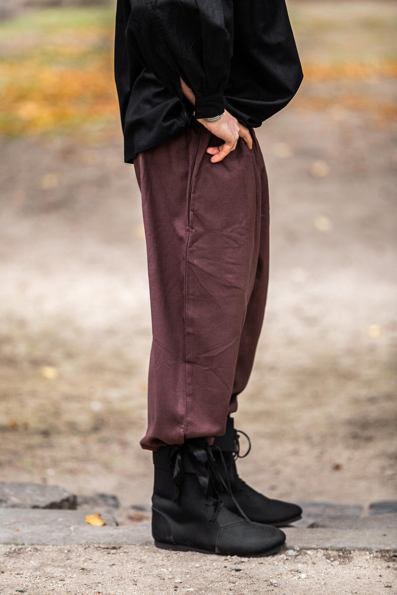 Driekwartsbroek, bruin