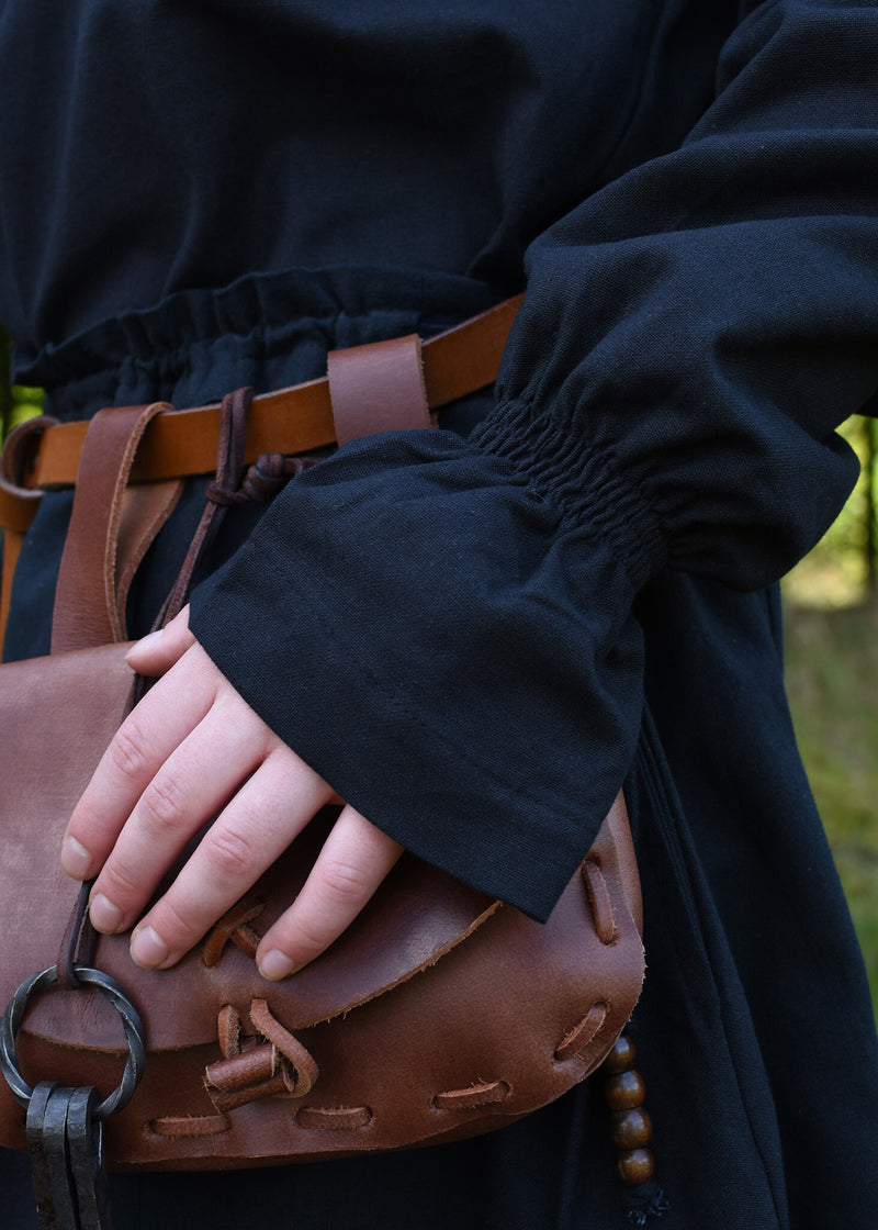 Blusa rinascimentale Elizabeth, nero 