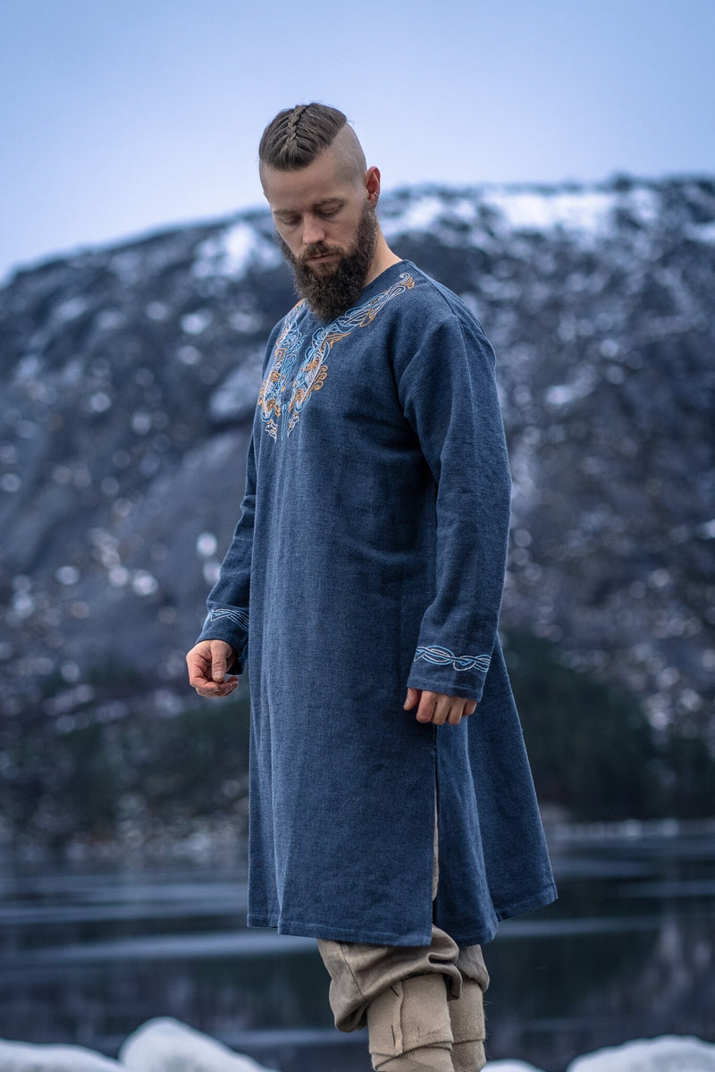 Viking tuniek Snorri, blauw