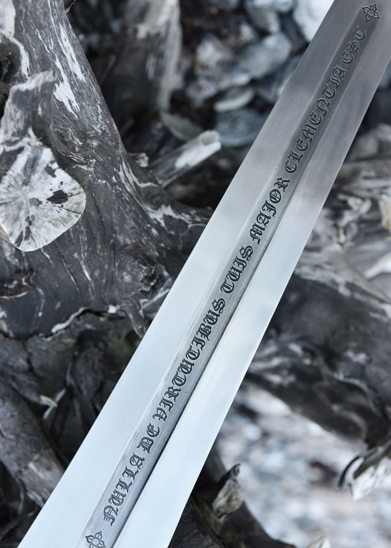 Filips IV zwaard met schede, 14e eeuw, semi-scherp