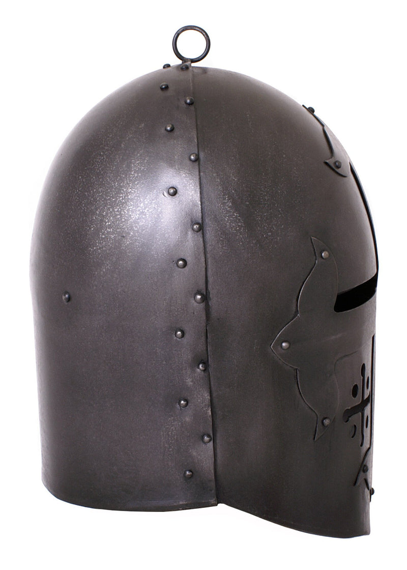 Great helmet (Sir William de Staunton), 1.3 mm