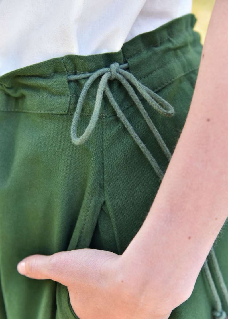 Middeleeuwse rok Melisende, groen