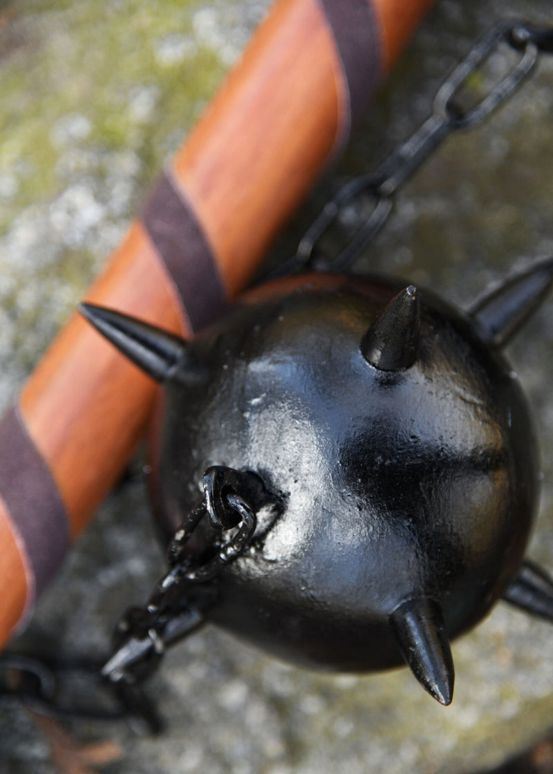 Flail with two balls