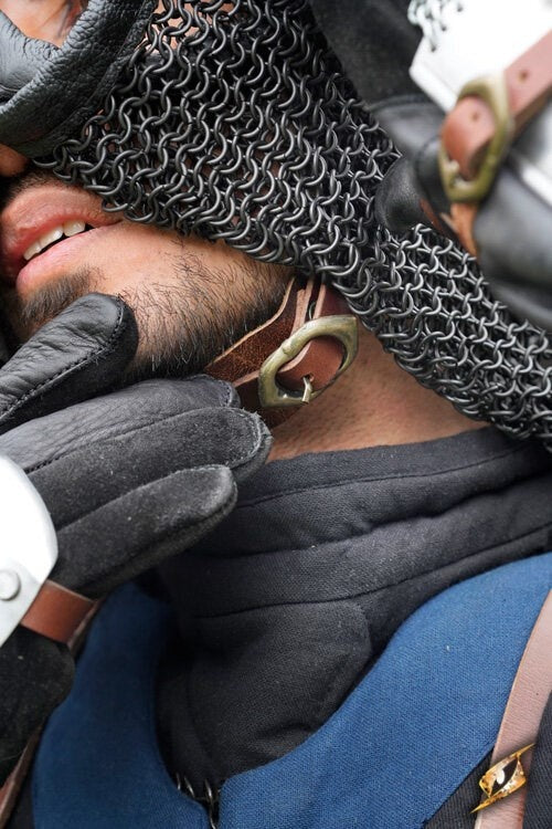 Perzische helm, gebronsd, 1-1.2 mm