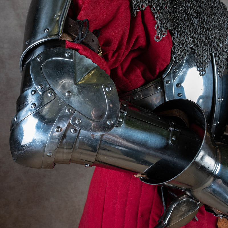 Churburg armpantser, vambraces 1.6 mm