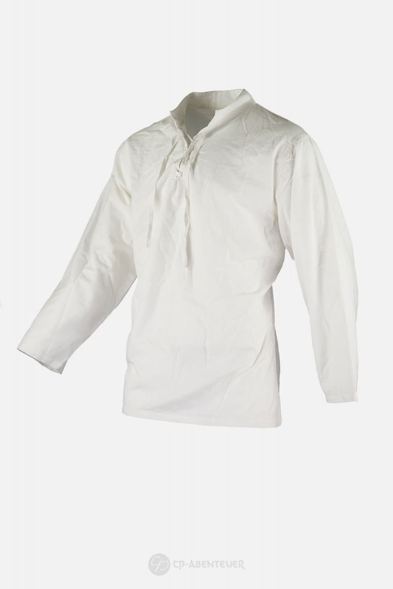 Chemise de pirate Jack Rackam, crème 