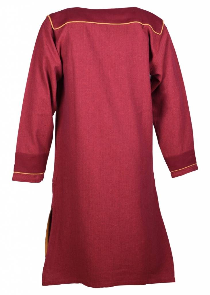 Thorsberg tuniek vissengraatmotief, rood