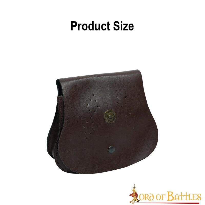Leather bag Wizard, brown