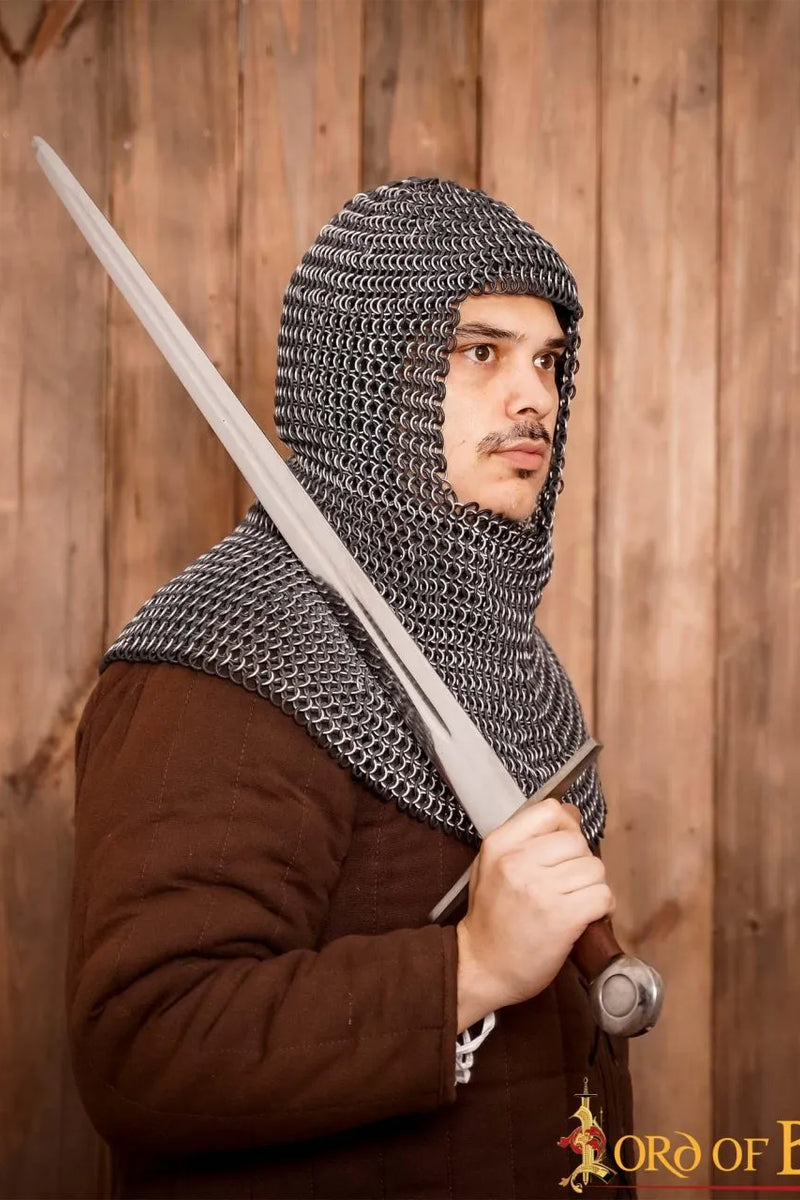 Maliën coif, aluminium & rubber 10 mm