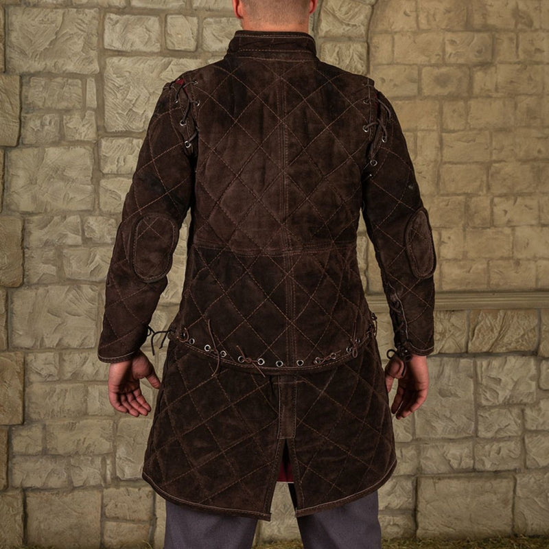 Gambeson Arthur suede leather complete set brown