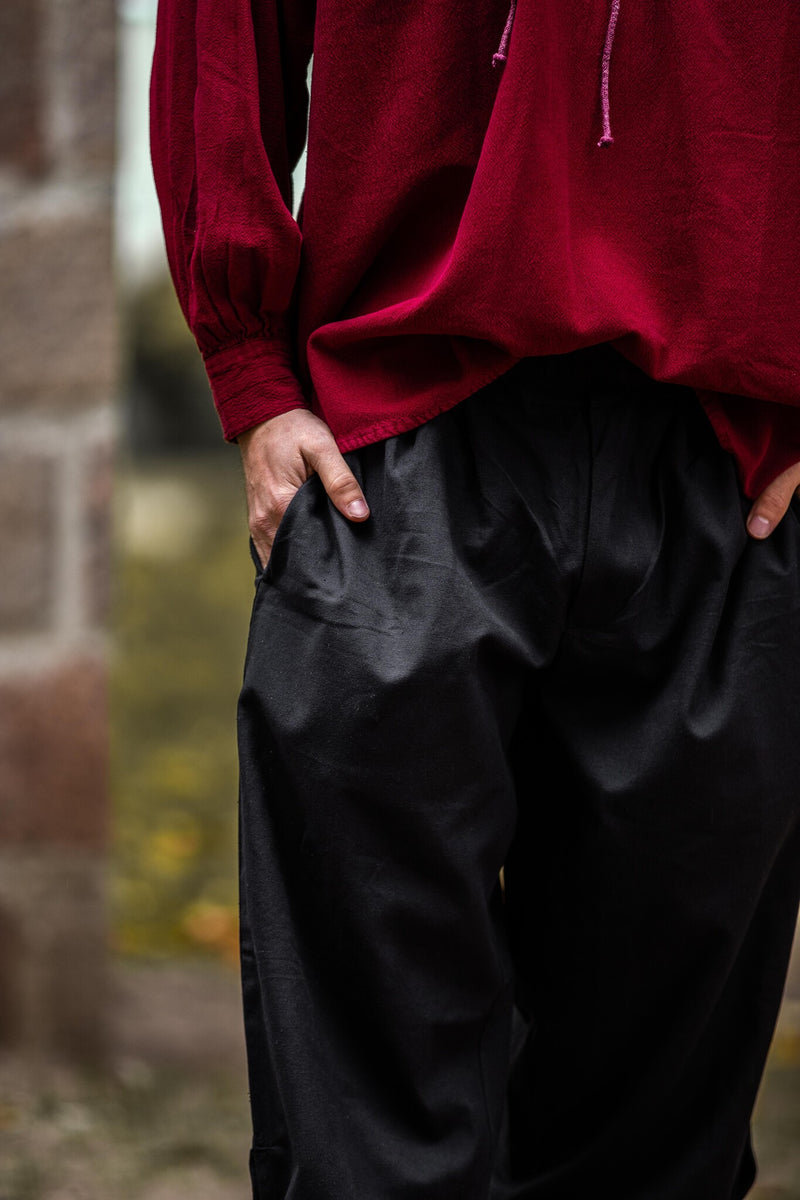 Driekwartsbroek, zwart