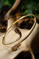 Romeinse bovenarmband met slang Herculaneum, brons