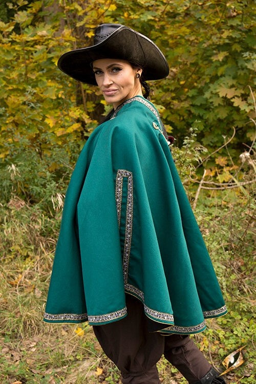 Płaszcz muszkietera, różne kolory 